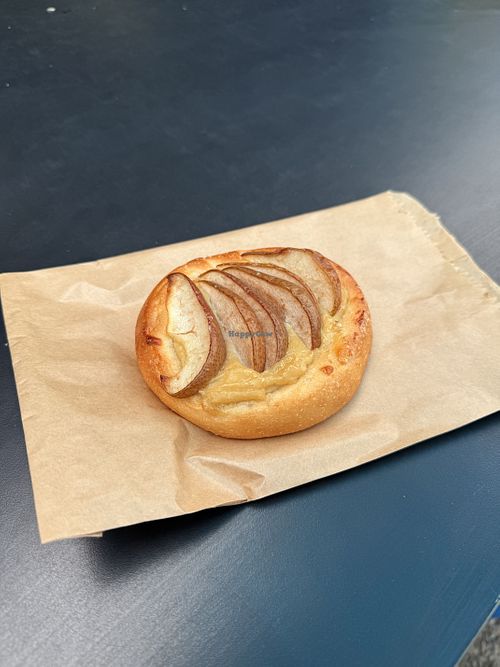 Pear fruit tart  at Kraken Sourdough in Huskisson