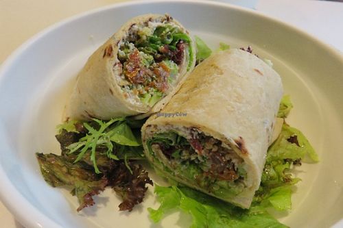 one of the wraps at Pure and Whole - Shanghai Centre in Shanghai