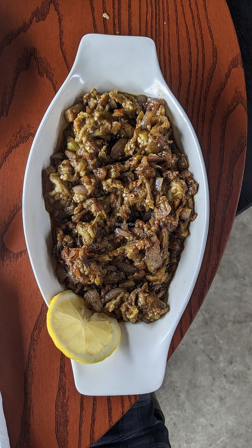 Baingan bharta (eggplant curry) at Punjabi Rasoi in Tagbilaran