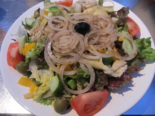 Insalata Mista (mixed salad) at Canossa in Saarbrucken