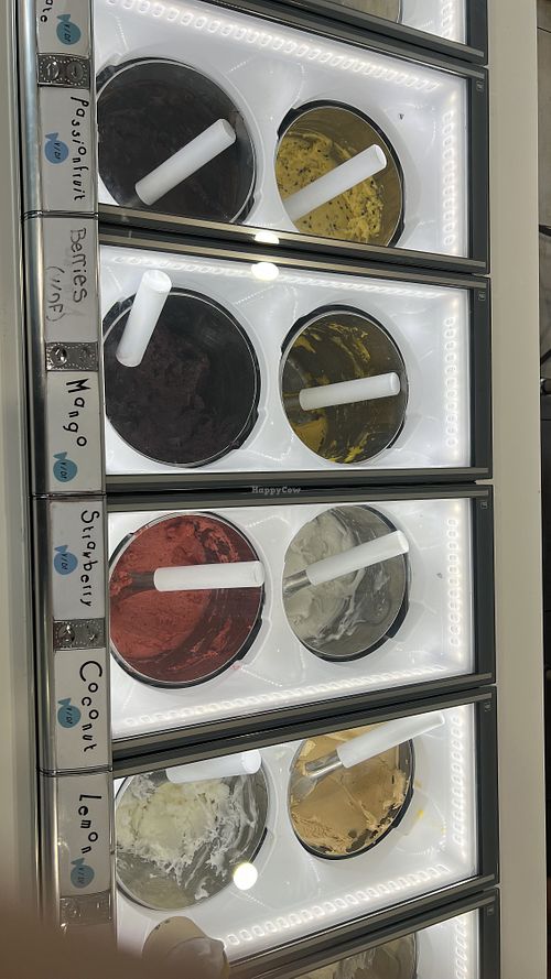 All the vegan/dairy free options  at Sweet in Exmouth