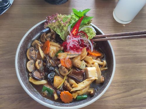 Mushroom main course at Ha Veggie - Isarvorstad in Munich