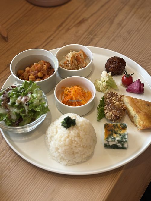 We had a beautiful and tasty meal at this lovely local vegan restaurant. I would highly recommend stopping by for a delicious lunch!   at Tanakokoro in Nagano