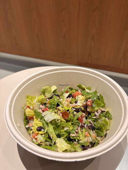 Custom salad  at Crisp Salad Works - Tokyo Garden Terrace Kioicho in Tokyo