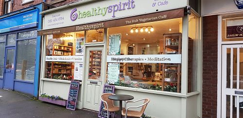 Front at The Hub at Healthy Spirit in Manchester