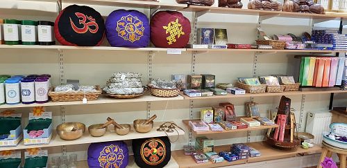 Spiritual items at The Hub at Healthy Spirit in Manchester