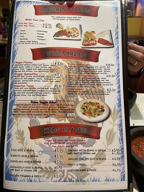 The refried beans ARE NOT vegetarian!   at El Torazo Mexican Restaurant in Hurstbourne Acres