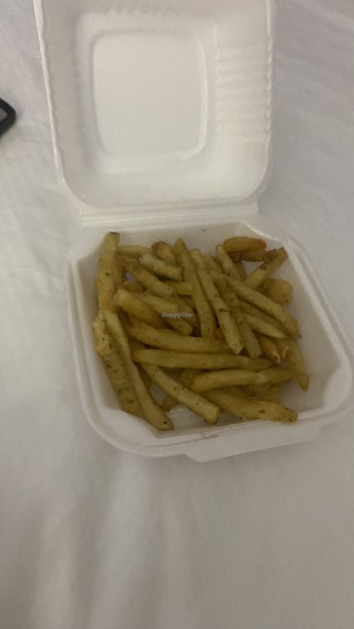 Seasoned fries  at Nude Vurgers in Miami