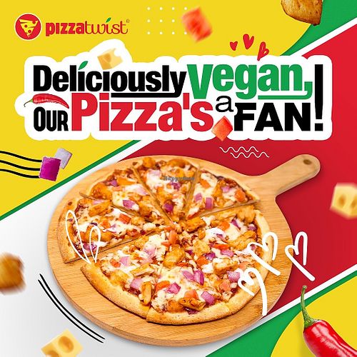Looking for vegan pizza in Sacramento? Pizza Twist Delta Shores offers fresh, flavorful plant-based pizzas. Try it today! at Pizza Twist - Delta Shore in Sacramento