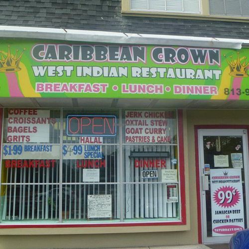 Caribbean Crown West Indian Restaurant Tampa Florida Restaurant