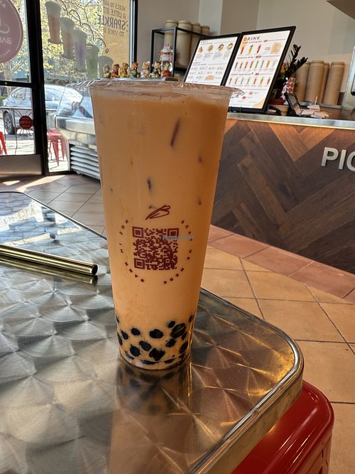 Thai Ice Tea  at Banh Mi Zon  in Petaluma