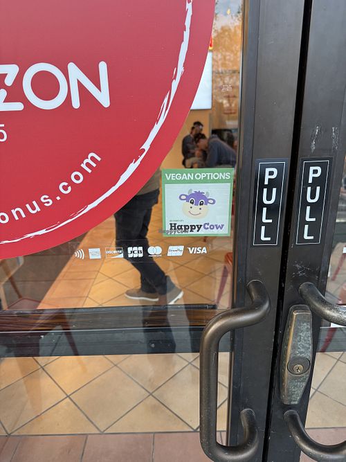 They got a sticker   at Banh Mi Zon  in Petaluma