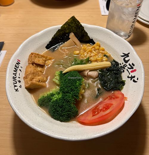 Vegetable miso ramen at Kyuramen x TBaar - Pittsburgh in Pittsburgh