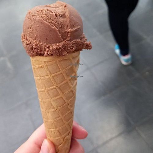 nougat ice cream at Samadhi Eis in Berlin