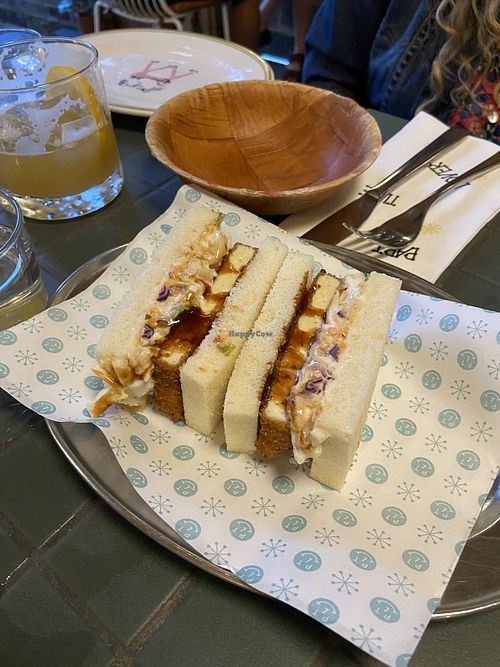 Tofu katsu sando  at Part Time Lover in Adelaide