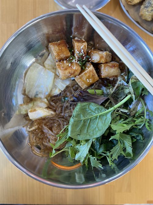 Japchae   at Sinjeon K-Street Food in Seddon