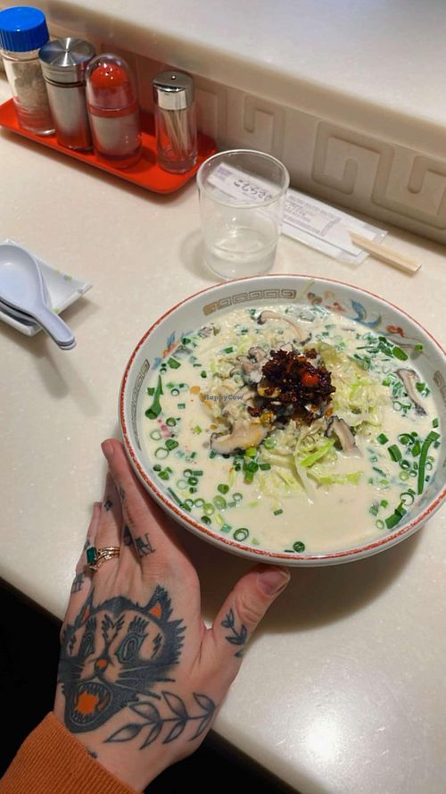  at Ramen Komurasaki Tenmonkan in Kagoshima