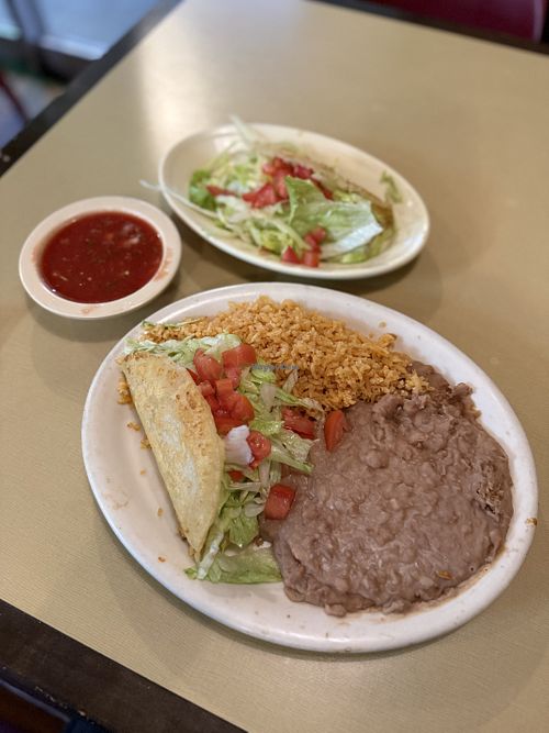 Potato Tacos  at El Sombrero 2 in Manhattan Beach