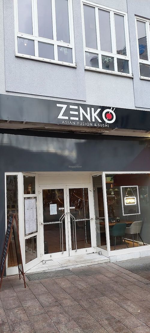 Restaurant entrance at ZENKO - Asian Fusion & Sushi in Saarbrucken