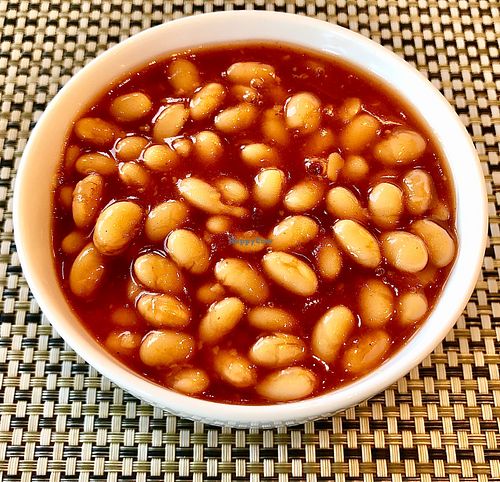Baked beans at Jalun in Dubai