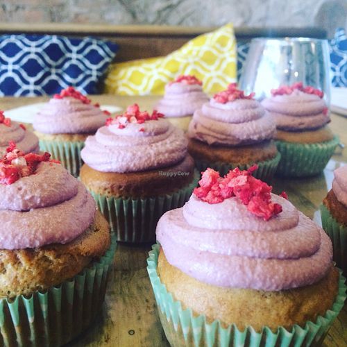 Vegan cupcakes at O' Joy in Shrewsbury