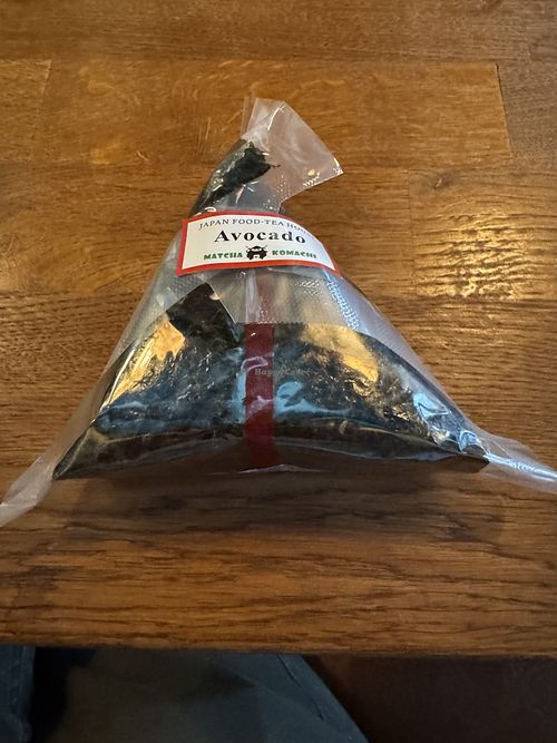 Vegan onigiri  at Matcha Komachi  in Vienna