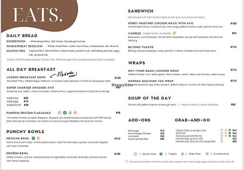   at Reminisce Health and Coffee Bar in Paarl