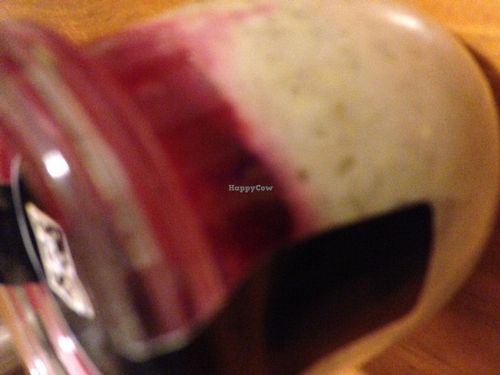 Cranberry walnut topped brown rice pudding!!!  Yum. at Le Pain Quotidien in Chevy Chase