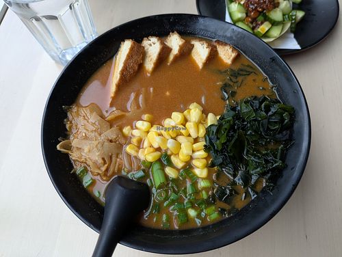 Vegan miso ramen at Fukuryu Ramen in Dublin