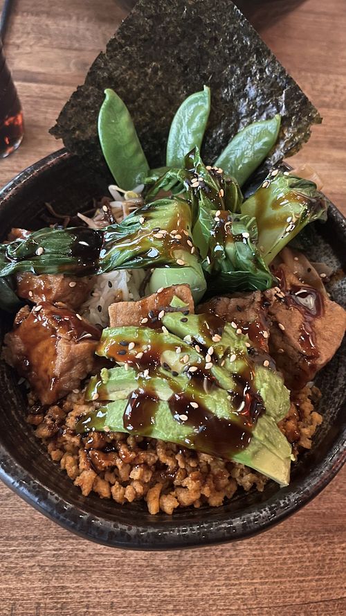 Vegan bowl  at Ramen 1974 in Leipzig