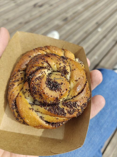 Special bun with Earl Grey at Vandeeg vandaag  in Groningen