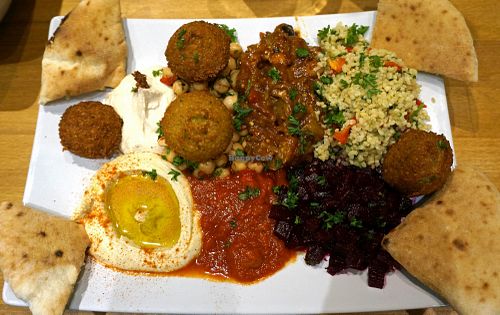 Meze at Just Vege in Helsinki