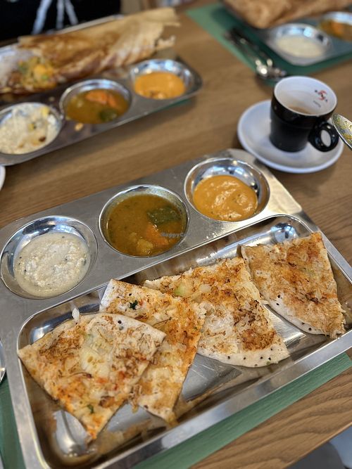 Tomato Uttapam  at The South Indian in Zurich