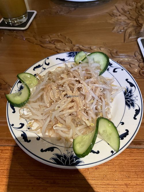 Soya bean sprouts salad - Kaisergarten, Bad Schandau  at Kaisergarten in Bad Schandau