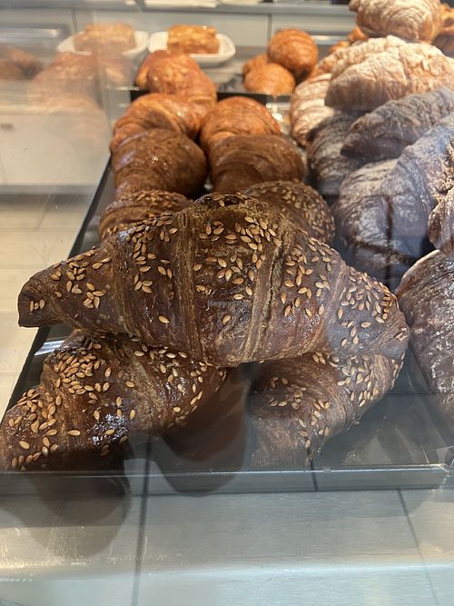 Vegan pomegranate jam croissant   at Colombo in Milan