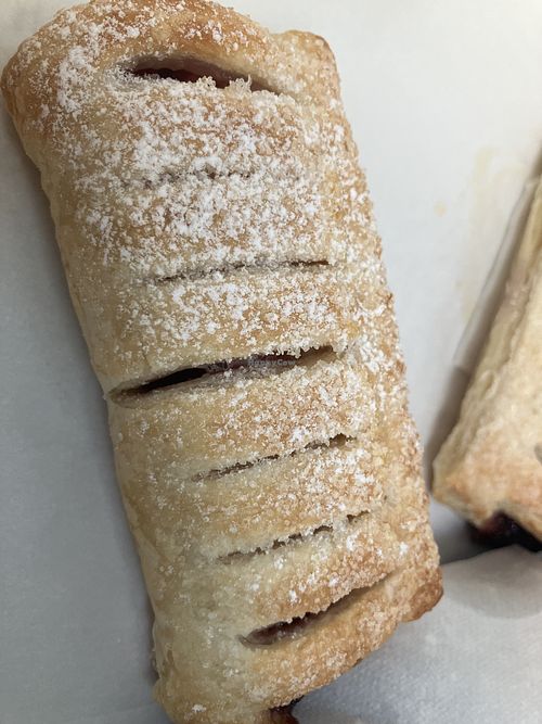 Red fruit croissant   at D Sel Cafe' in Milan