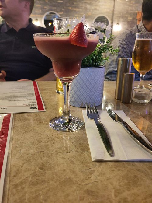 virgin daquiri at Afiyet Restaurant in Stockport