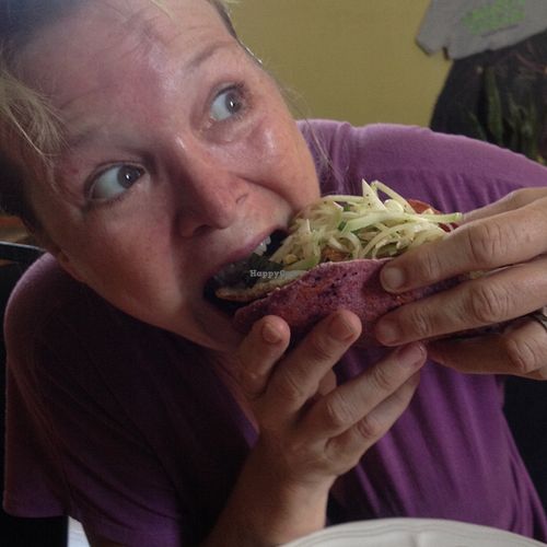 The $5 beet flatbread. Amazingly yummy- I added an egg for $2 at Sneaky Pickle & Bar Brine in New Orleans