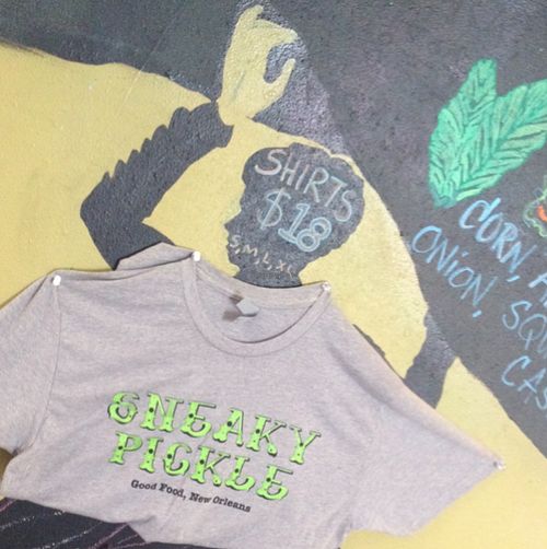 make your mouth happy in NOLA- come here at Sneaky Pickle & Bar Brine in New Orleans