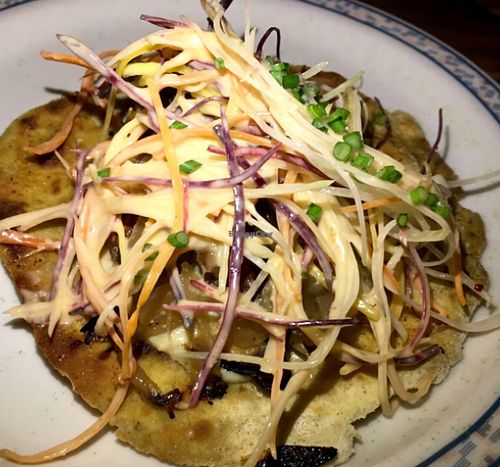 Vegan Smoked Tempeh Flatbread  at Sneaky Pickle & Bar Brine in New Orleans