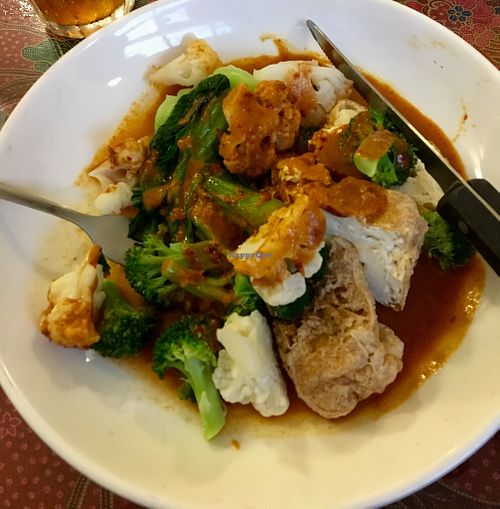 The Vegetarian Special (also vegan) at Jenny's Kuali in Bethlehem