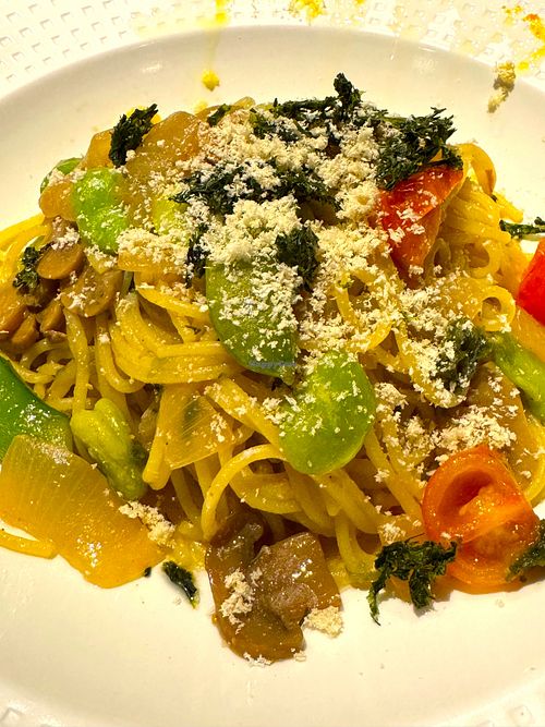 Vegan Pasta at Il Mole - Amaminosato in Kagoshima