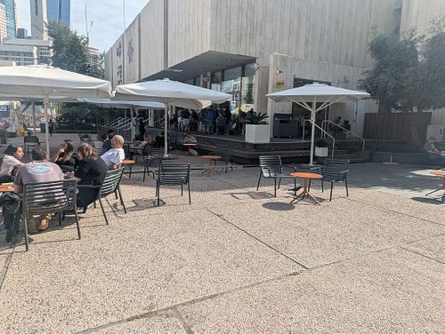  at Ari'ela Café in Tel Aviv