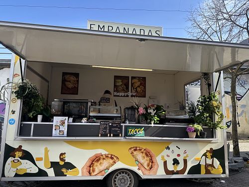 Fantastic Mexican vegan food truckk  at La Chica Mala in Copenhagen