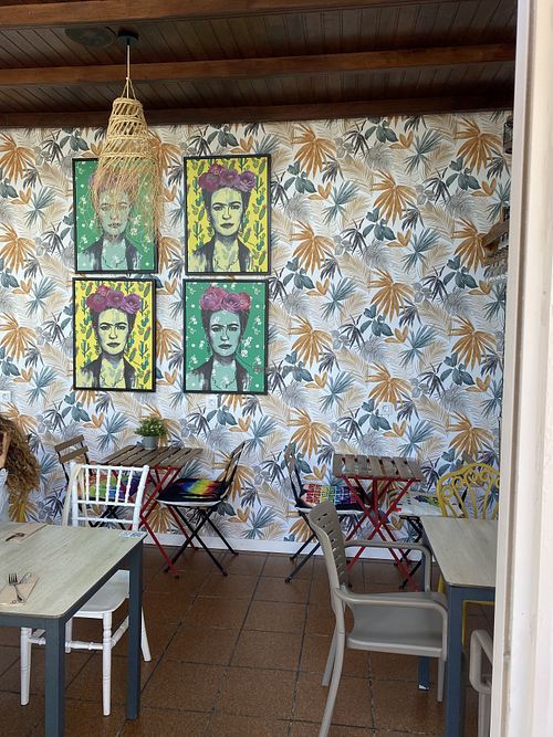 Interior  at Ca'Yeya Café in La Palma