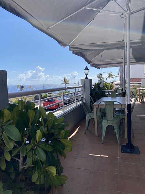 Sea view  at Ca'Yeya Café in La Palma
