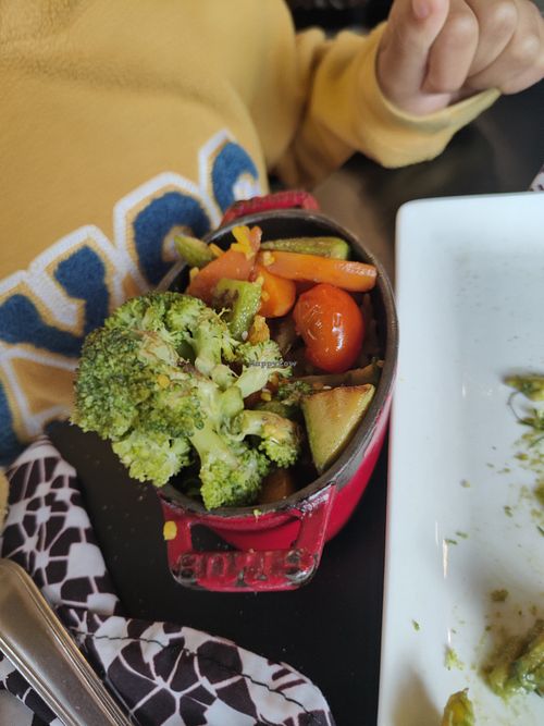Vegetables falafel at Kasbah Café & Restaurant in Marrakech
