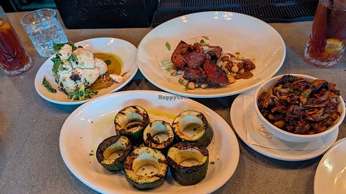 Juicy Marbles "steal", cauliflower, zucchini and mushrooms ❤️ at Asheville Proper in Asheville