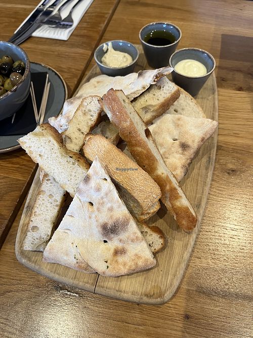 Bread  at Lazy Jacks Bar & Restaurant in Poole