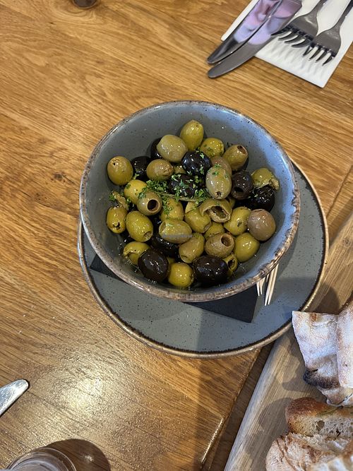 Olives  at Lazy Jacks Bar & Restaurant in Poole